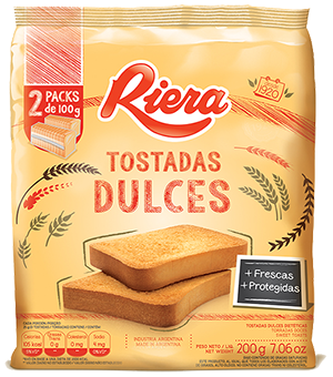 RIERA tostadas dulce x200g