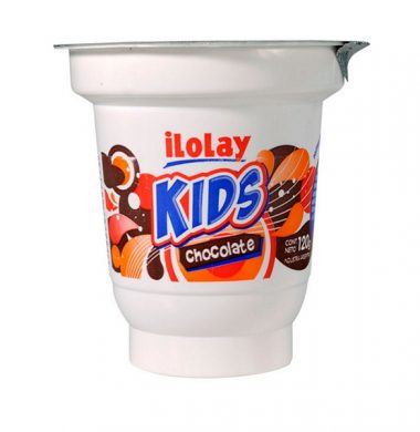 ILOLAY kids postre chocolate x120g