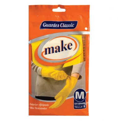 MAKE guantes afelpado mediano