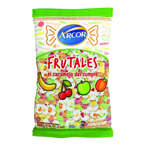 ARCOR caramelos masticables frutales x800g