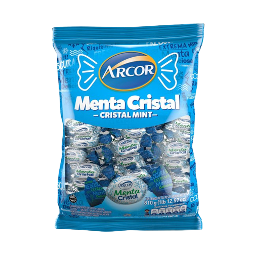ARCOR caramelos menta cristal 810g