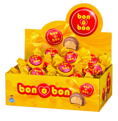 BON O BON bombon chocolate leche x450g