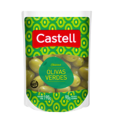CASTELL aceituna verde x100gd/p