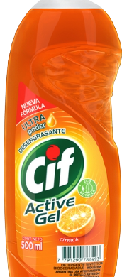 CIF detergente active gel citrica x300cc