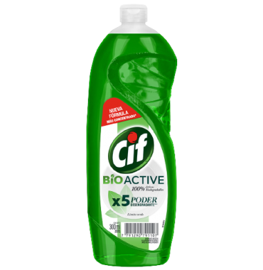 CIF detergente bio active lima x300cc