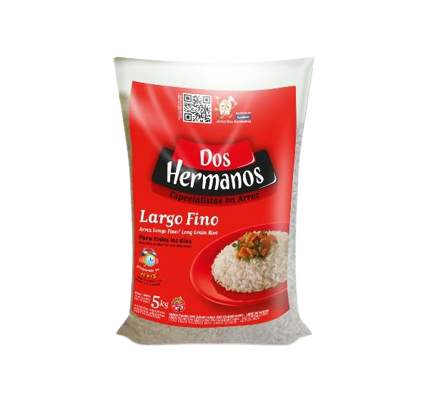 DOS HERMANOS arroz largo fino x5kg