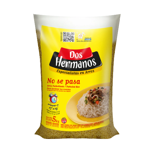 DOS HERMANOS arroz parboilizado x5kg