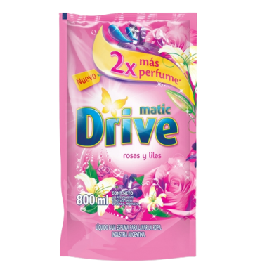 DRIVE jabon liquido doypack rosa/lila x800cc