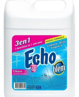 ECHO cera autobrillo incoloro x5lt