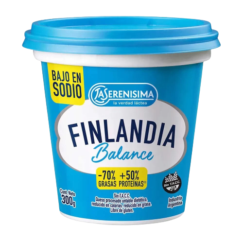 FINLANDIA queso untable balance light x290g
