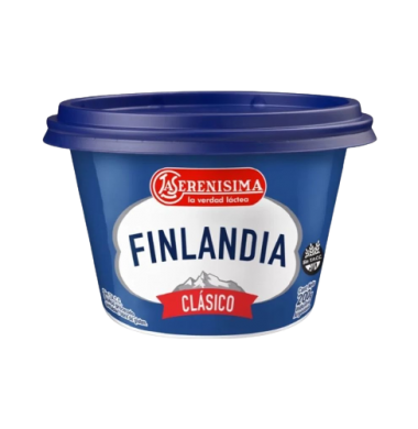 FINLANDIA queso untable clas. x180g