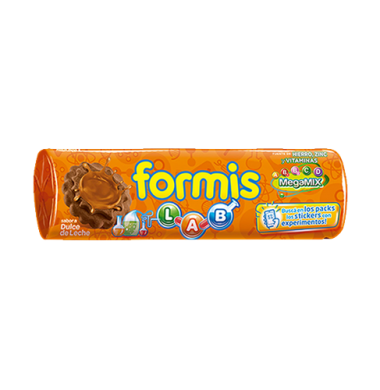 FORMIS galletita chocolate dulce de leche x108Gra