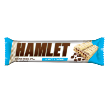 HAMLET chocolate blanco cookies x45g