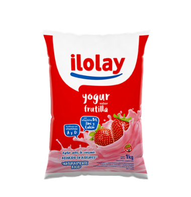 ILOLAY yogur bebible frutilla x900cc