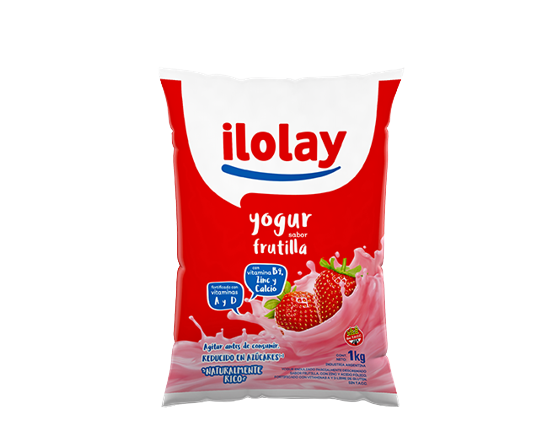ILOLAY yogur bebible frutilla x1Lt
