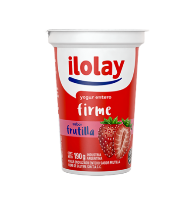 ILOLAY yogur frutilla x190g