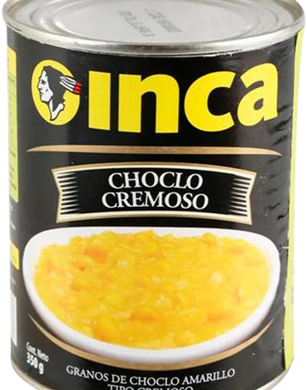INCA choclo cremoso amarillo x350g