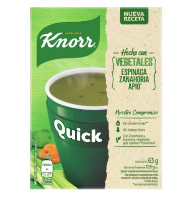 KNORR QUICK sopa choclo