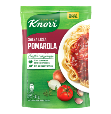 KNORR salsa pomarola doypack x340g
