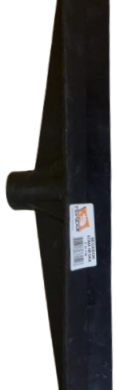 LA PORTENA secador goma negro x40cm
