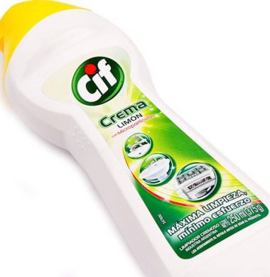 CIF limpiador crema limon x375g