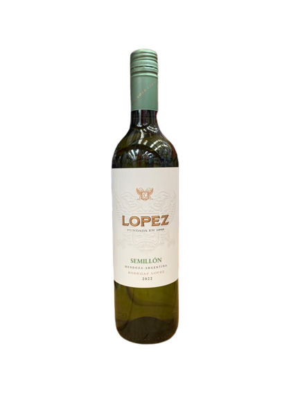 LOPEZ vino blanco x750cc