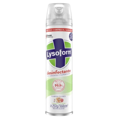 LYSOFORM desodorante aerosol bebe x360cc