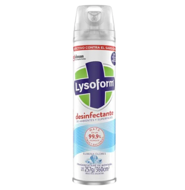 LYSOFORM desodorante aerosol montaña x360cc