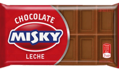 MISKY chocolate leche x25g