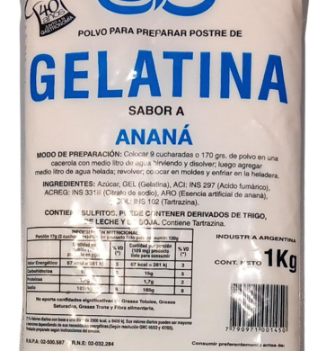 ORLOC gelatina cereza x1kg