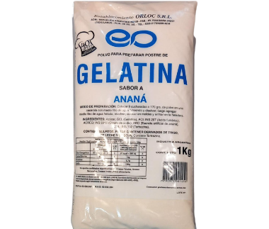 ORLOC gelatina anana x1Kg