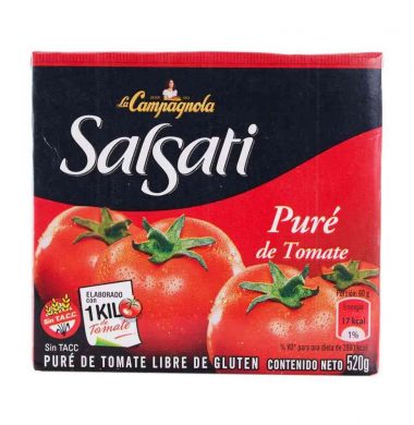 SALSATI pure tomate sin tacc x520g