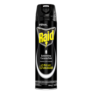 RAID insecticida cucarachas x390cc