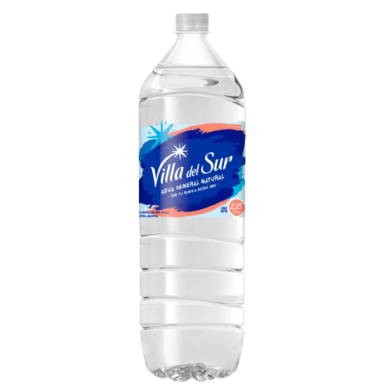 VILLA DEL SUR agua mineral sin gas x2,25Lt