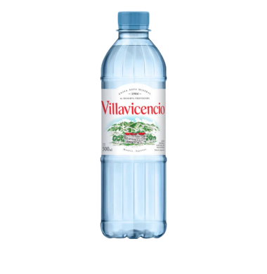 VILLAVICENCIO agua mineral sin gas x500cc