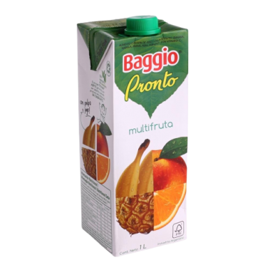 BAGGIO jugo mix frutal x1Lt