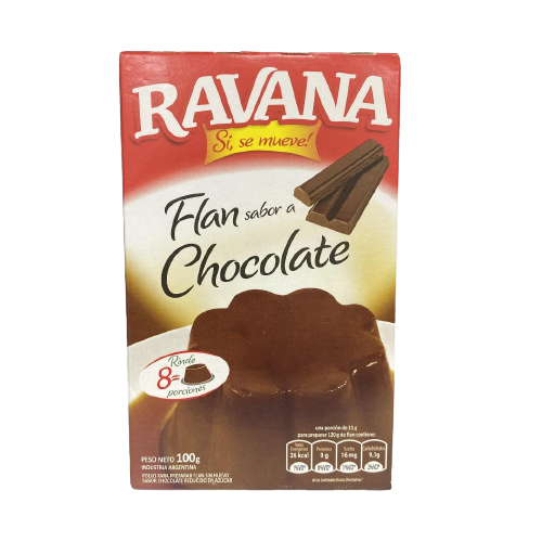 RAVANA flan chocolate x60g