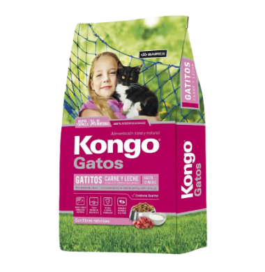 KONGO gatito carne/leche x8Kg