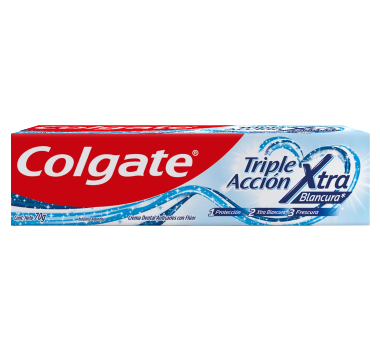 COLGATE crema dental 123 triple accion x70g.