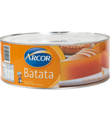 ARCOR dulce batata lata x5kg