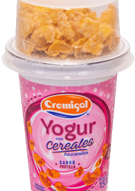 CREMIGAL yogur frutilla con cereales x155g