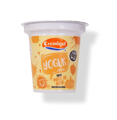 CREMIGAL yogur dulce de leche x120g