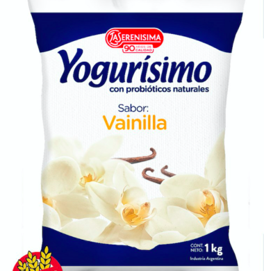 YOGURISIMO yogur vainilla x1lt