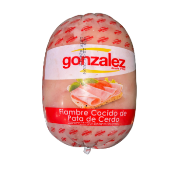 GONZALEZ jamon cocido c/cuero