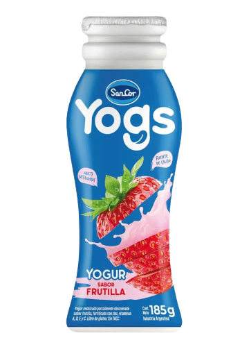 SANCOR yogur bebible frutilla x185cc