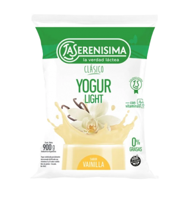 SERENISIMA yogur 0% vainilla x900cc