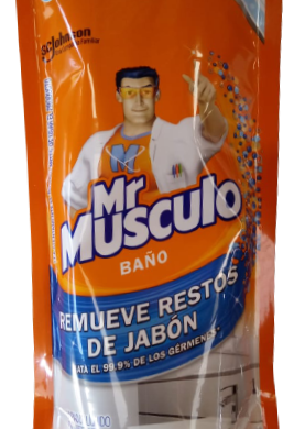 MR.MUSCULO limpiador baño antibacterial doypack x450cc