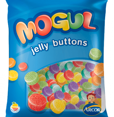 ARCOR mogul gomitas jelly buttons x220g
