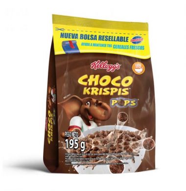 KELLOGGS choco krispis cereal chocolate x195g
