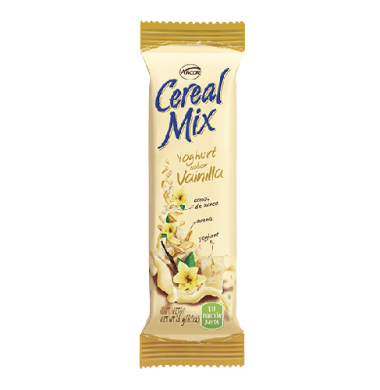 ARCOR cereal mix barra yogur vainilla x26g